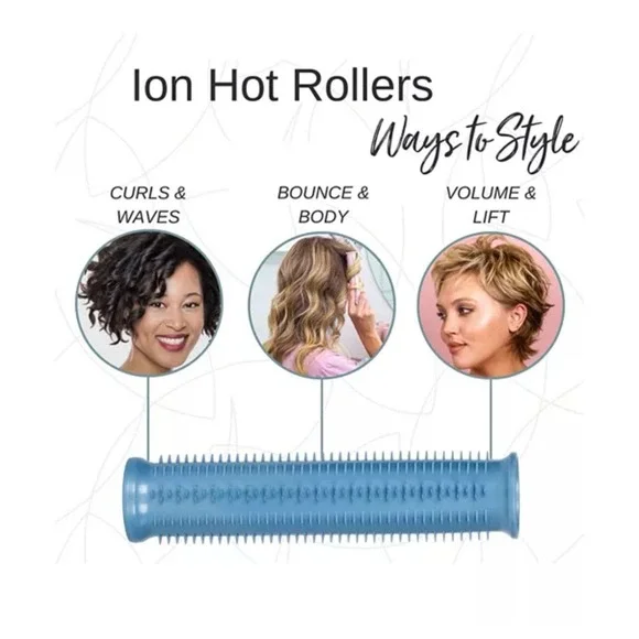 Calista Ion Hot Rollers 12pc Set Special Edition - New in box! MSRP: 92$ - Picture 2 of 8